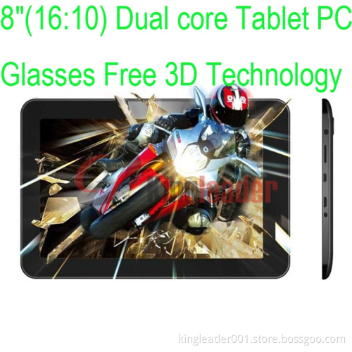 8" Dual Core Android 3D Tablet PC-DC8E-3D